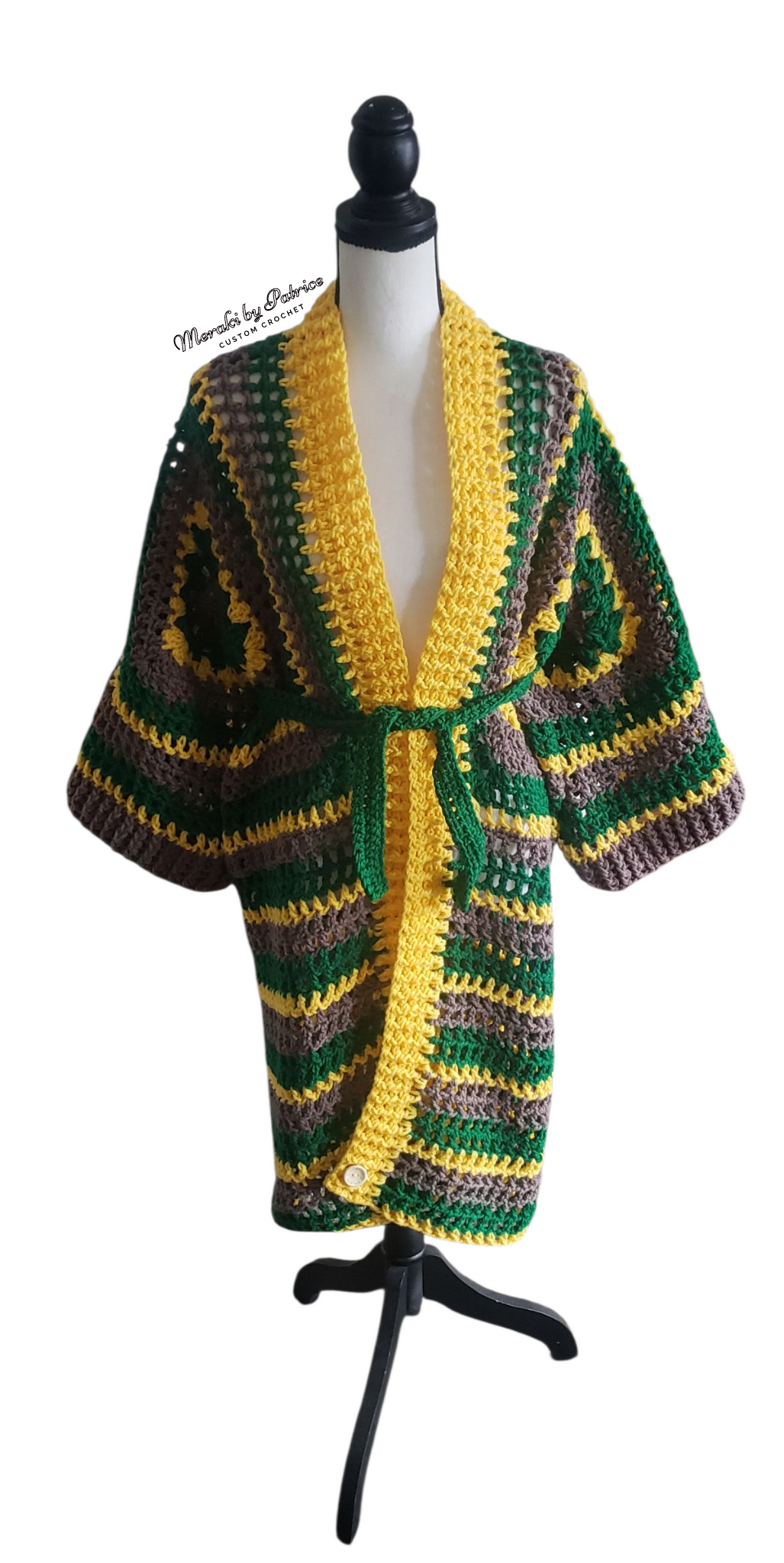 Sunflower Mama Hexi Cardi