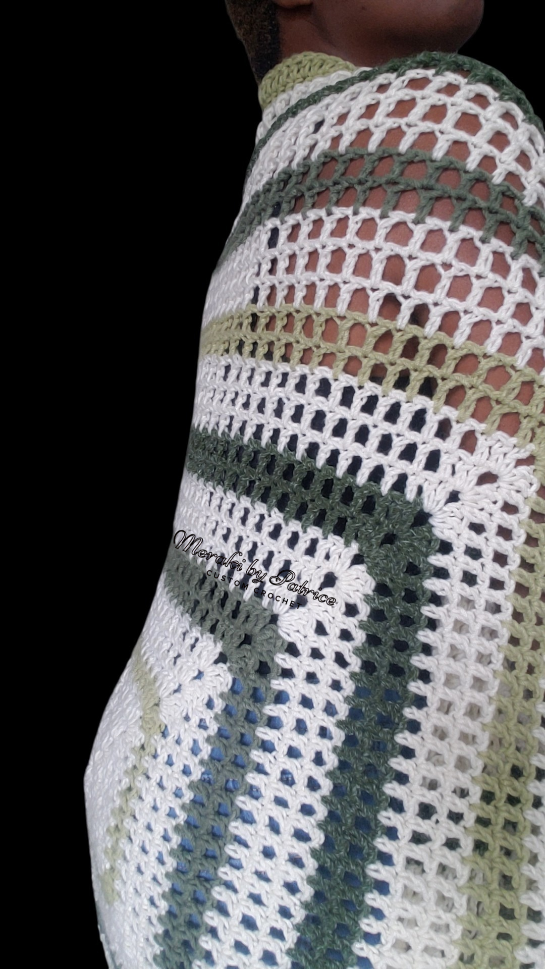 Shades of Green Cozy Cocoon Cardigan