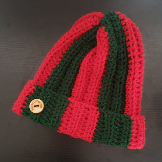 Holiday Knit-like Hat