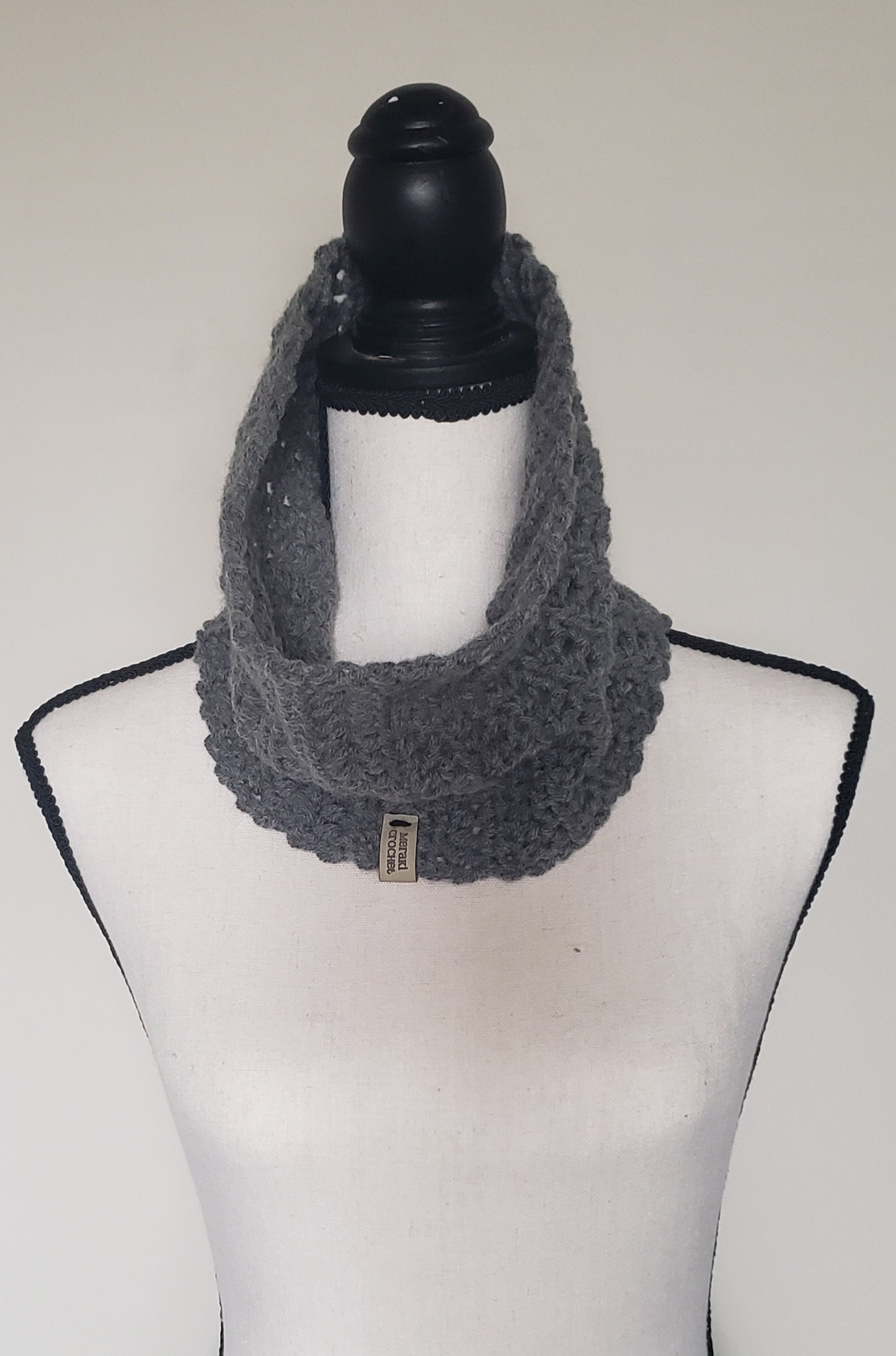 Grey Infinity Scarf