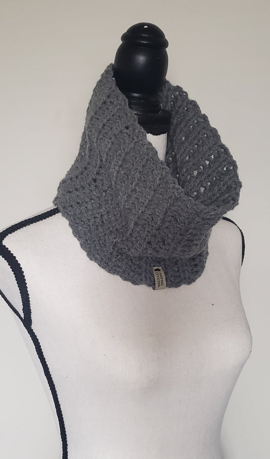 Grey Infinity Scarf