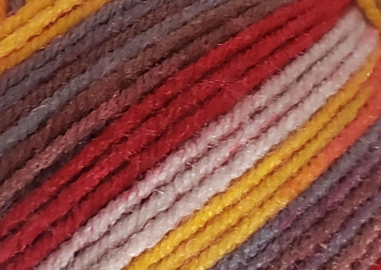 Sunset Triangle Shawl