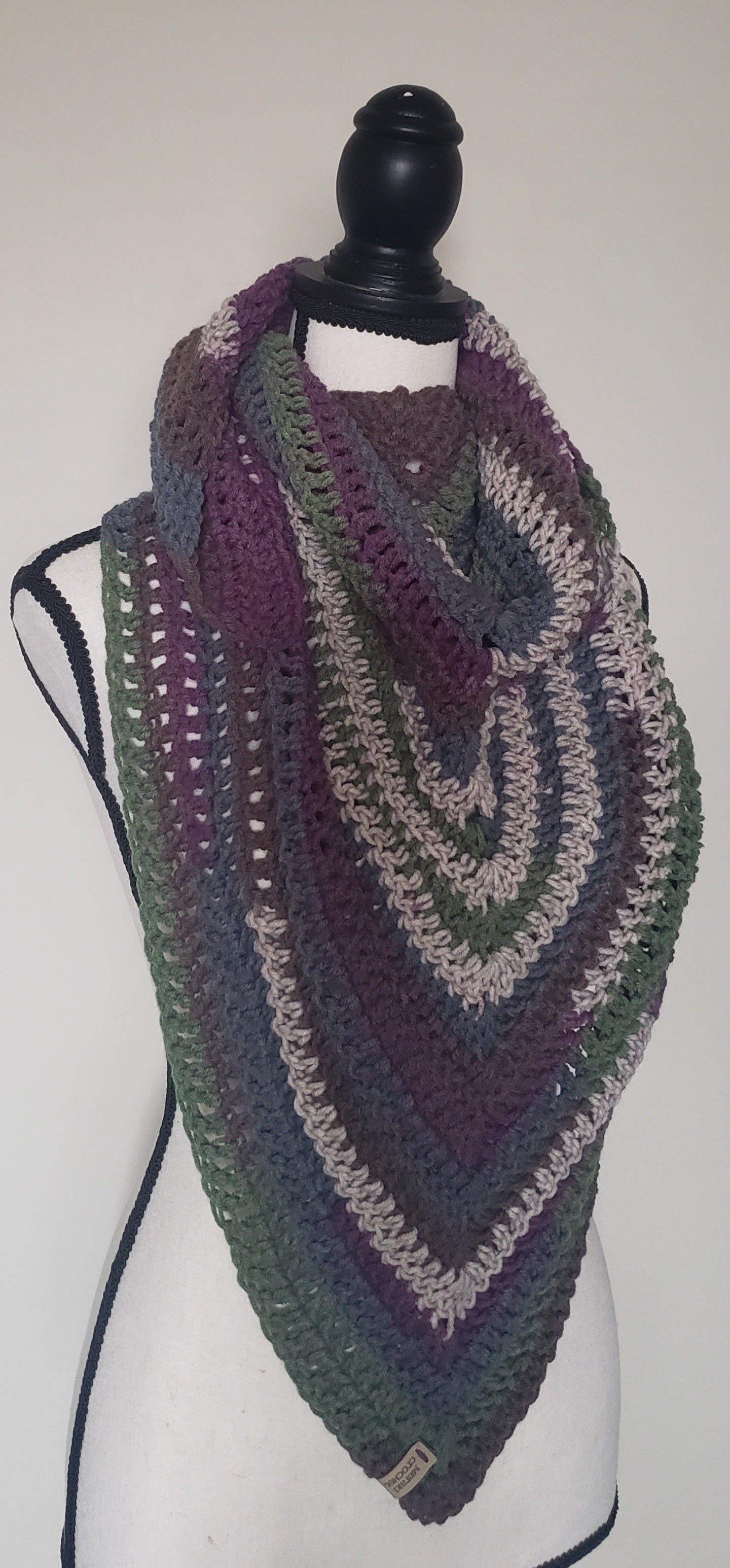 Forest Triangle Shawl