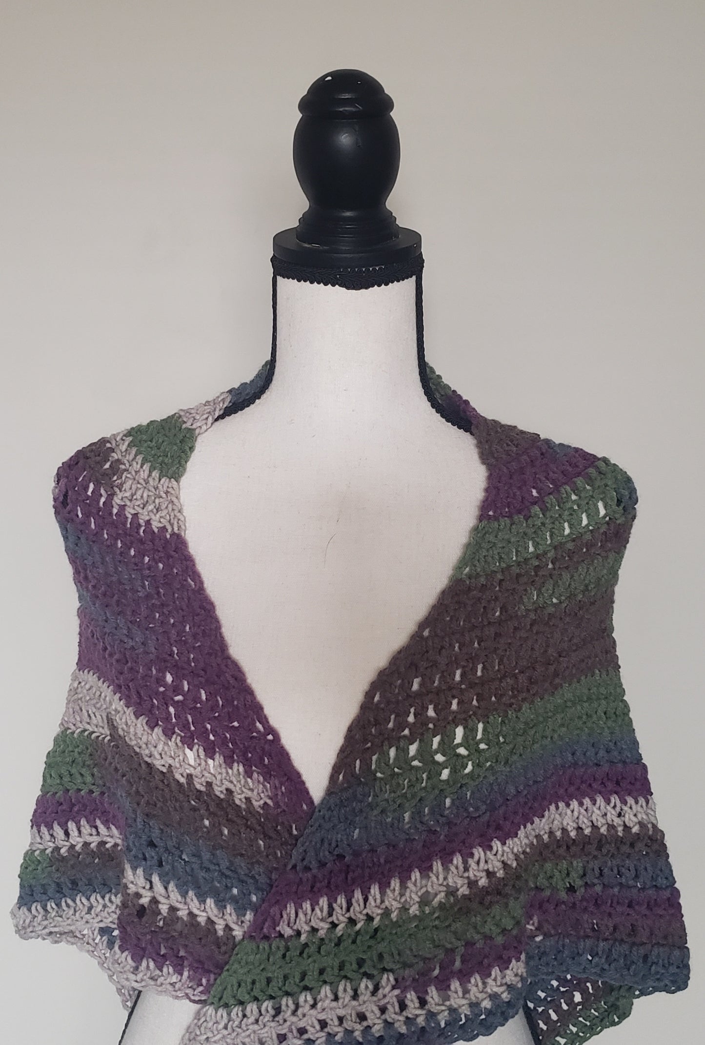 Forest Triangle Shawl