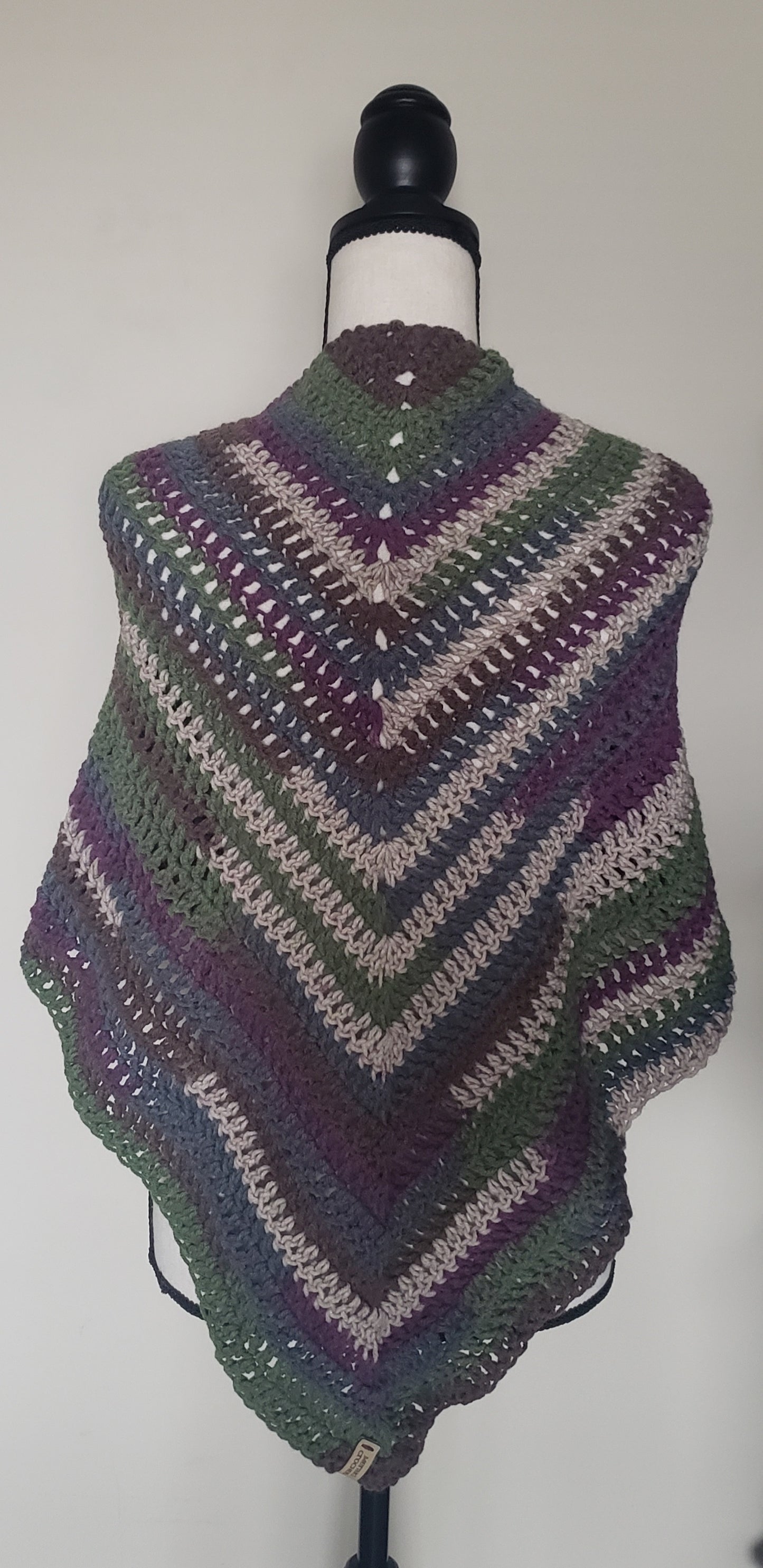 Forest Triangle Shawl