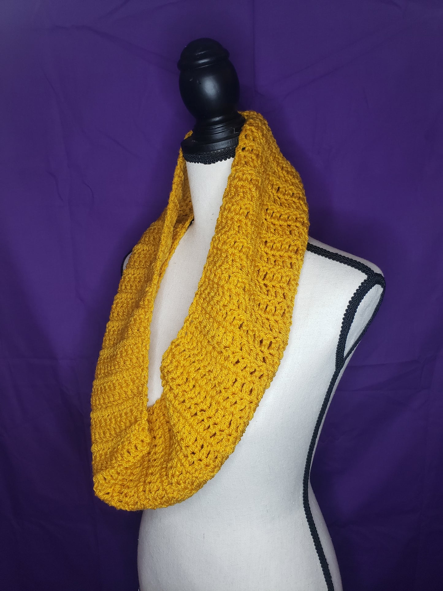 Mustard Infinity Scarf