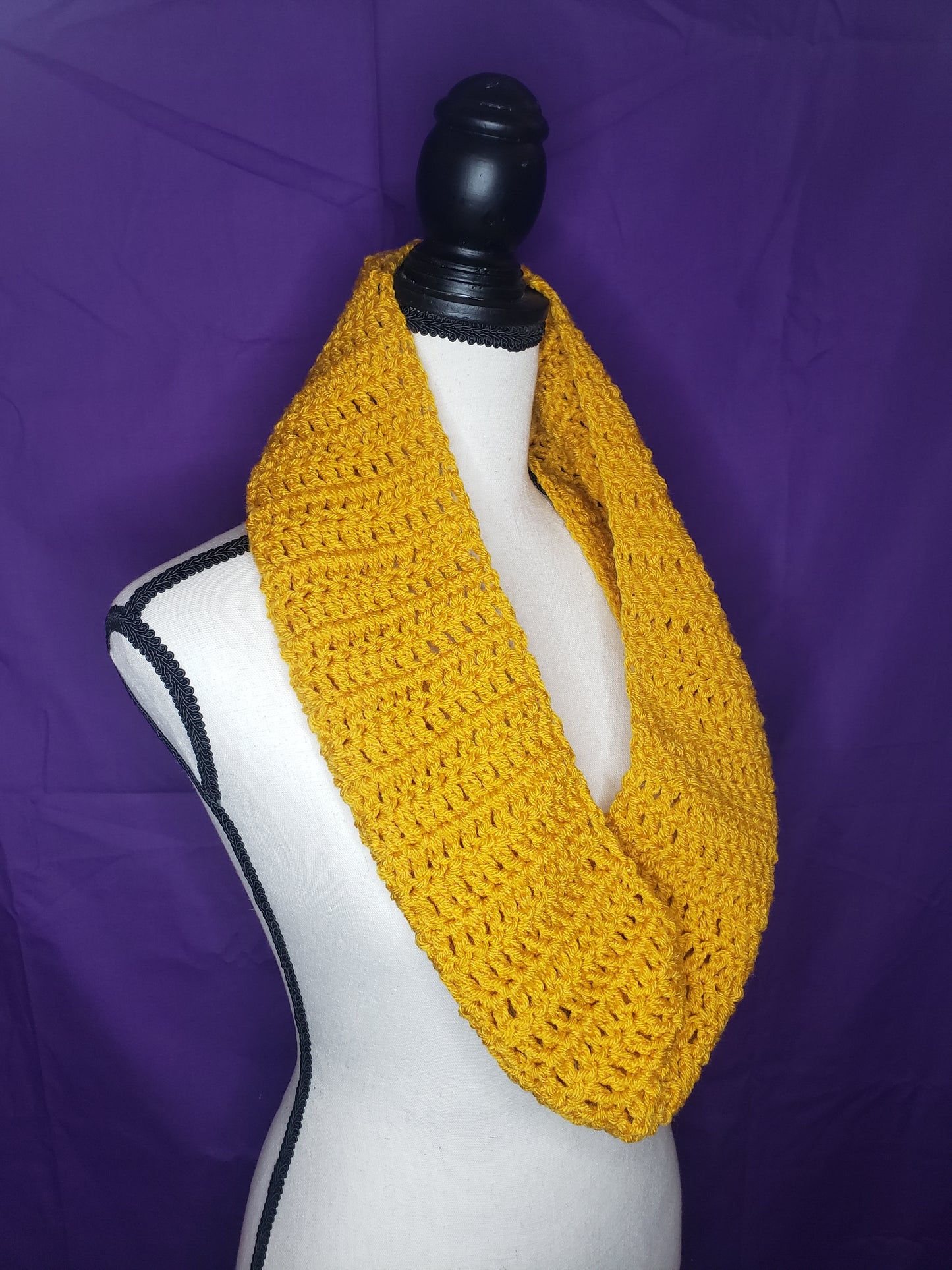 Mustard Infinity Scarf